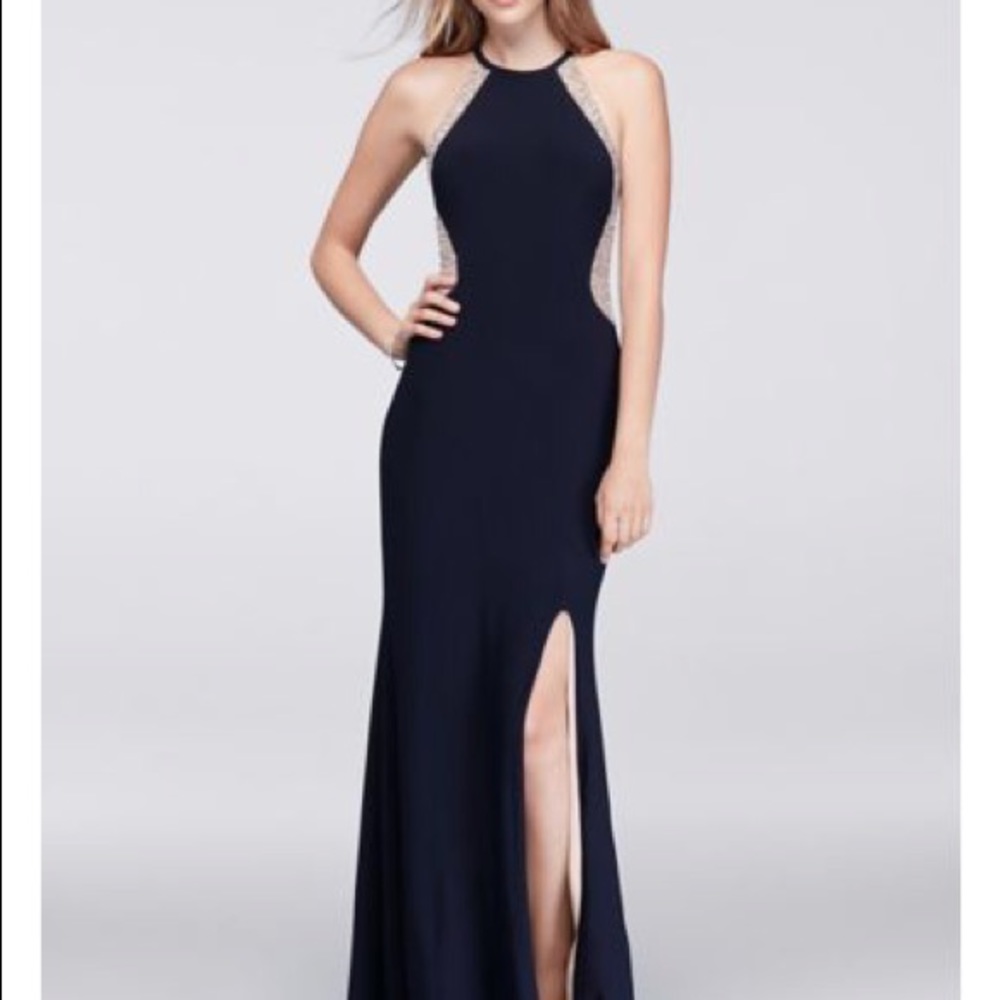 David’s bridal full length formal dress